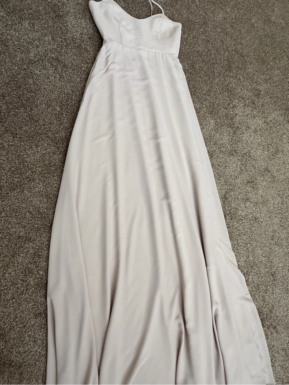 Show Me Your MuMu Taupe Spaghetti-Strap Faith Maxi Dress - Picture 8 of 16